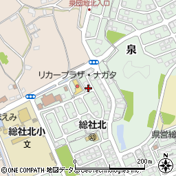 岡山県総社市泉1-147周辺の地図