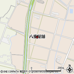 愛知県豊橋市野依町（八重屋舗）周辺の地図