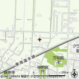 静岡県浜松市中央区篠原町1215周辺の地図