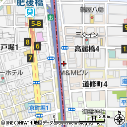 東西建築サービス株式会社　工事部周辺の地図