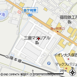 三菱マテリアル株式会社明石製作所周辺の地図