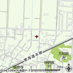 静岡県浜松市中央区篠原町977周辺の地図