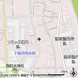 静岡県浜松市中央区金折町870周辺の地図