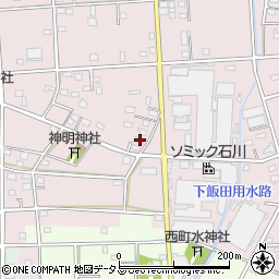 静岡県浜松市中央区古川町328周辺の地図