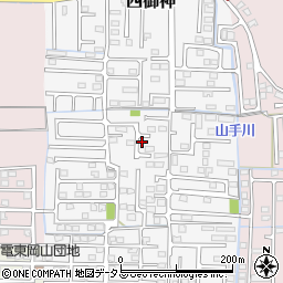 岡山県岡山市中区四御神123-12周辺の地図