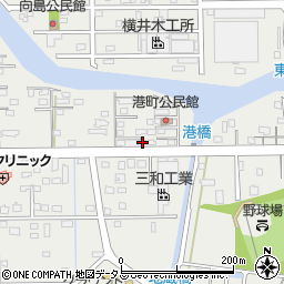 静岡県湖西市新居町新居18周辺の地図
