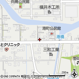 静岡県湖西市新居町新居19周辺の地図