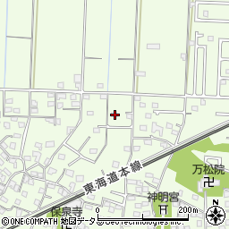 静岡県浜松市中央区篠原町978周辺の地図