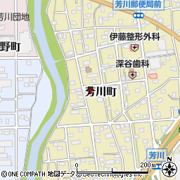 静岡県浜松市中央区芳川町679周辺の地図