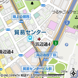 神戸港変電所南側パーキングメーター周辺の地図