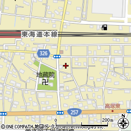 静岡県浜松市中央区高塚町231周辺の地図