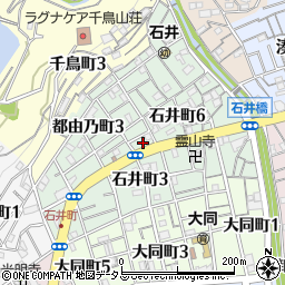 兵庫県神戸市兵庫区石井町7丁目1周辺の地図