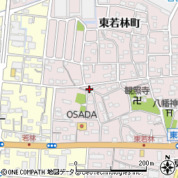 静岡県浜松市中央区東若林町991周辺の地図