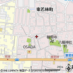 静岡県浜松市中央区東若林町1035周辺の地図