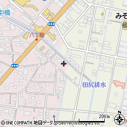 静岡県浜松市中央区東若林町1355周辺の地図