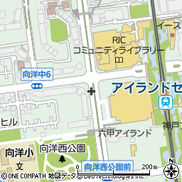 神戸ファッションマート前周辺の地図