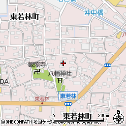 静岡県浜松市中央区東若林町1106周辺の地図