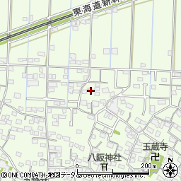静岡県浜松市中央区篠原町4168周辺の地図