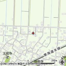 静岡県浜松市中央区篠原町1017周辺の地図
