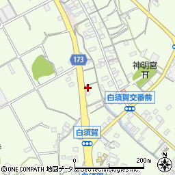 静岡県湖西市白須賀3278周辺の地図