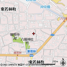 静岡県浜松市中央区東若林町1098周辺の地図