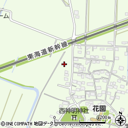 静岡県浜松市中央区篠原町18300周辺の地図