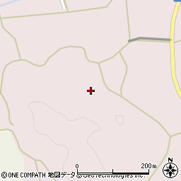 広島県神石郡神石高原町上2004周辺の地図