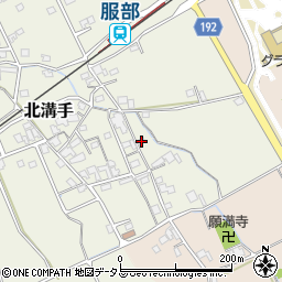岡山県総社市北溝手327-2周辺の地図