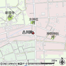 静岡県浜松市中央区古川町234周辺の地図