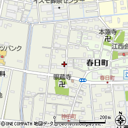 静岡県浜松市中央区神田町247周辺の地図