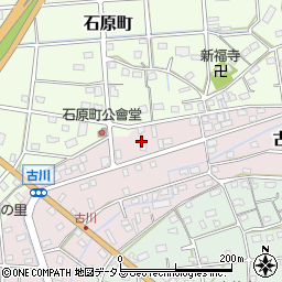 静岡県浜松市中央区古川町179周辺の地図