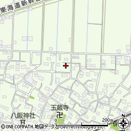 静岡県浜松市中央区篠原町2116周辺の地図