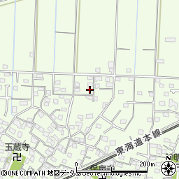 静岡県浜松市中央区篠原町1018周辺の地図