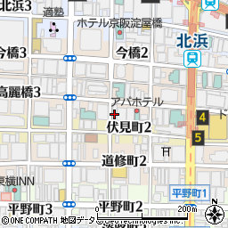 日宝高麗橋ビル周辺の地図
