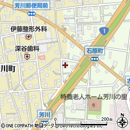 静岡県浜松市中央区石原町683周辺の地図