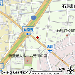 静岡県浜松市中央区石原町572周辺の地図