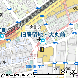 Ｒ＆Ｂホテル神戸元町周辺の地図