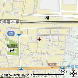 静岡県浜松市中央区高塚町138周辺の地図