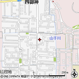 岡山県岡山市中区四御神56周辺の地図