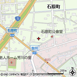 静岡県浜松市中央区石原町531周辺の地図