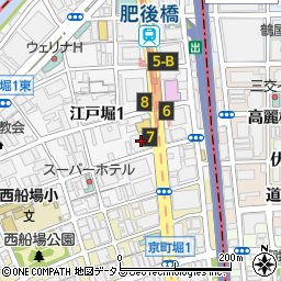 宇部フィルム株式会社　大阪営業所周辺の地図