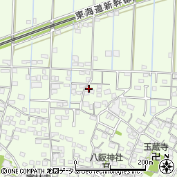 静岡県浜松市中央区篠原町2150周辺の地図