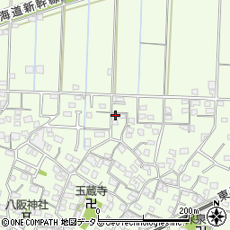 静岡県浜松市中央区篠原町1064周辺の地図