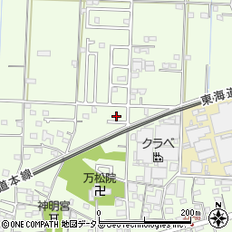 静岡県浜松市中央区篠原町923周辺の地図