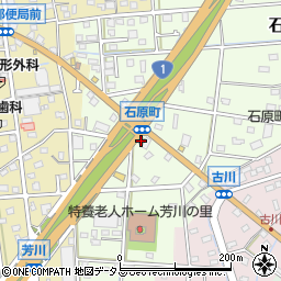 吉野家 １号線浜松石原町店周辺の地図