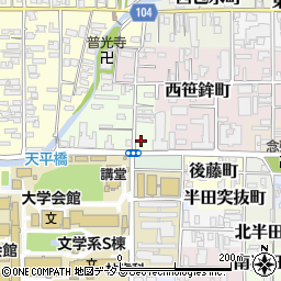 奈良県奈良市北袋町11周辺の地図