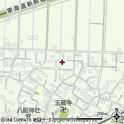 静岡県浜松市中央区篠原町2115周辺の地図