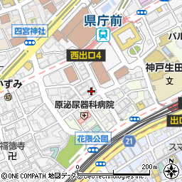 社団法人兵庫県シルバー人材センター　協会周辺の地図