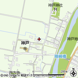 三重県伊賀市上神戸808周辺の地図