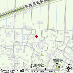 静岡県浜松市中央区篠原町2147周辺の地図